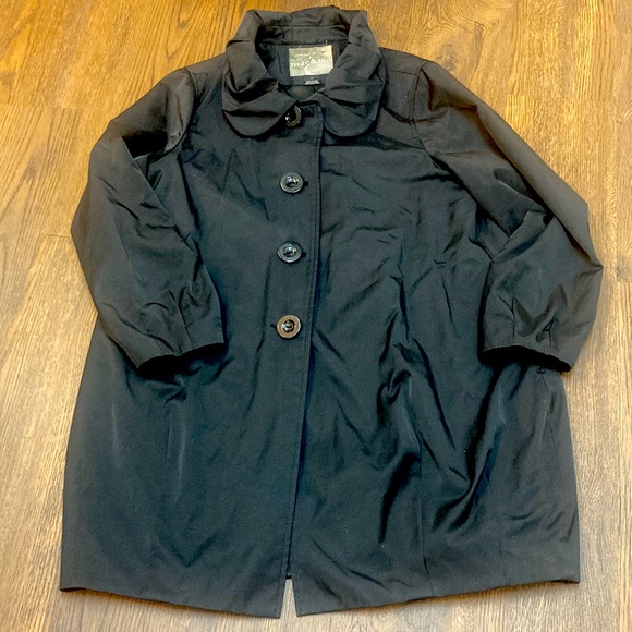 Mac & Jac Black Coat    Size 14 - Picture 4 of 11